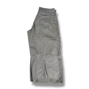 Armani Jeans Pants Mens 32x20 Gray Wide Leg Baggy Y2K Carpenter Utility Italy